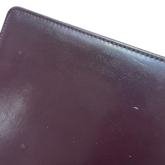 Franklin Covey 7 Habits Leather Planner Organizer Brown Binder Tabs Insert Paper - Picture 6 of 16